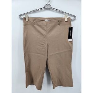 89th + Madison Womens 3X Capri Comfort Waist‎ Pull On Pants Trousers